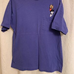 Disney Store t-shirt with embroidered Mickey Mouse